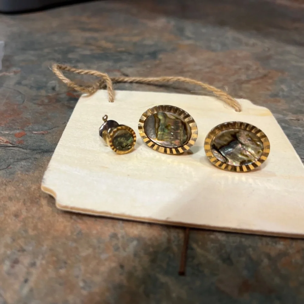 MEN ACCESSORIES Vintage Cufflinks and matching tie pin